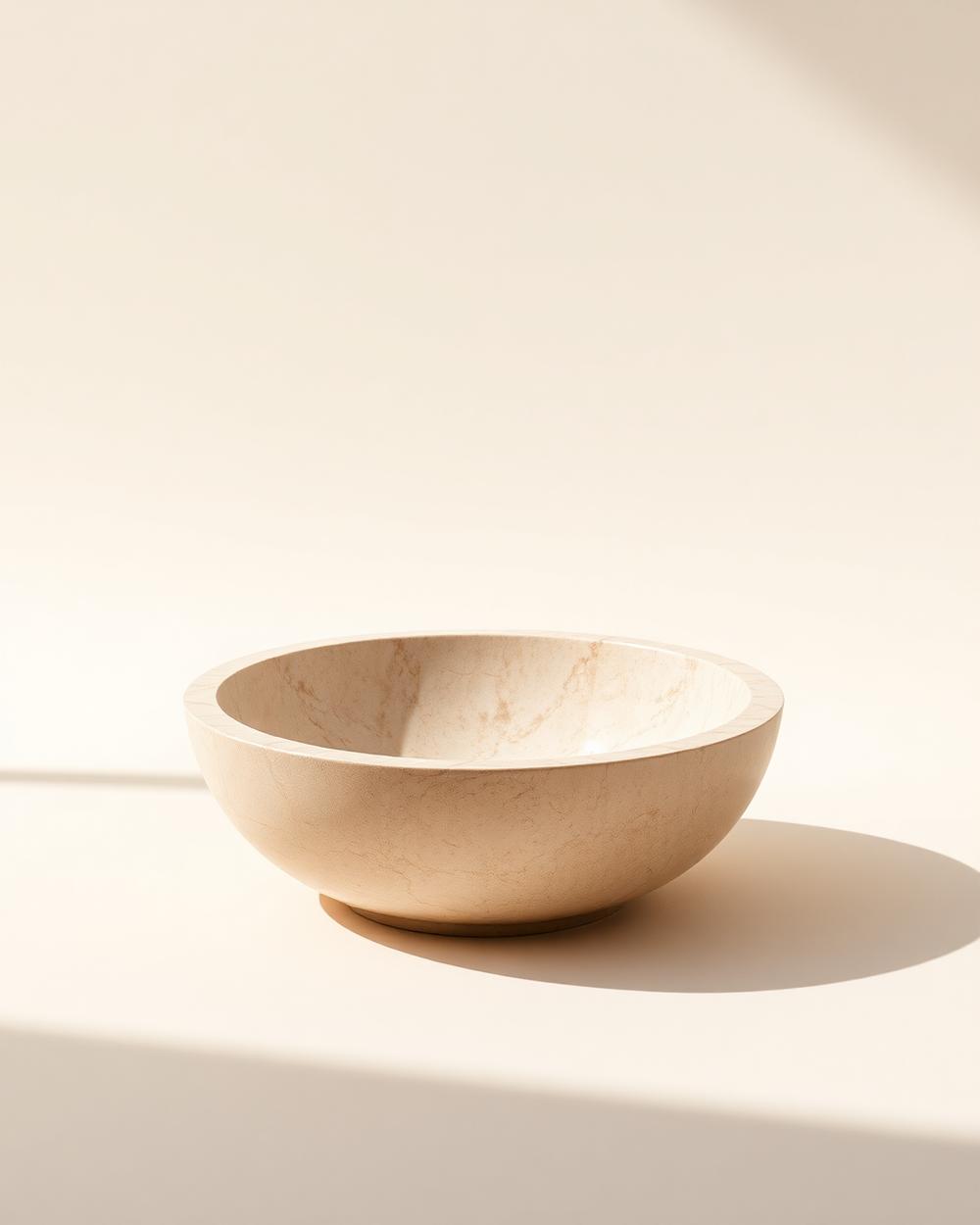 Travertine Bowl
