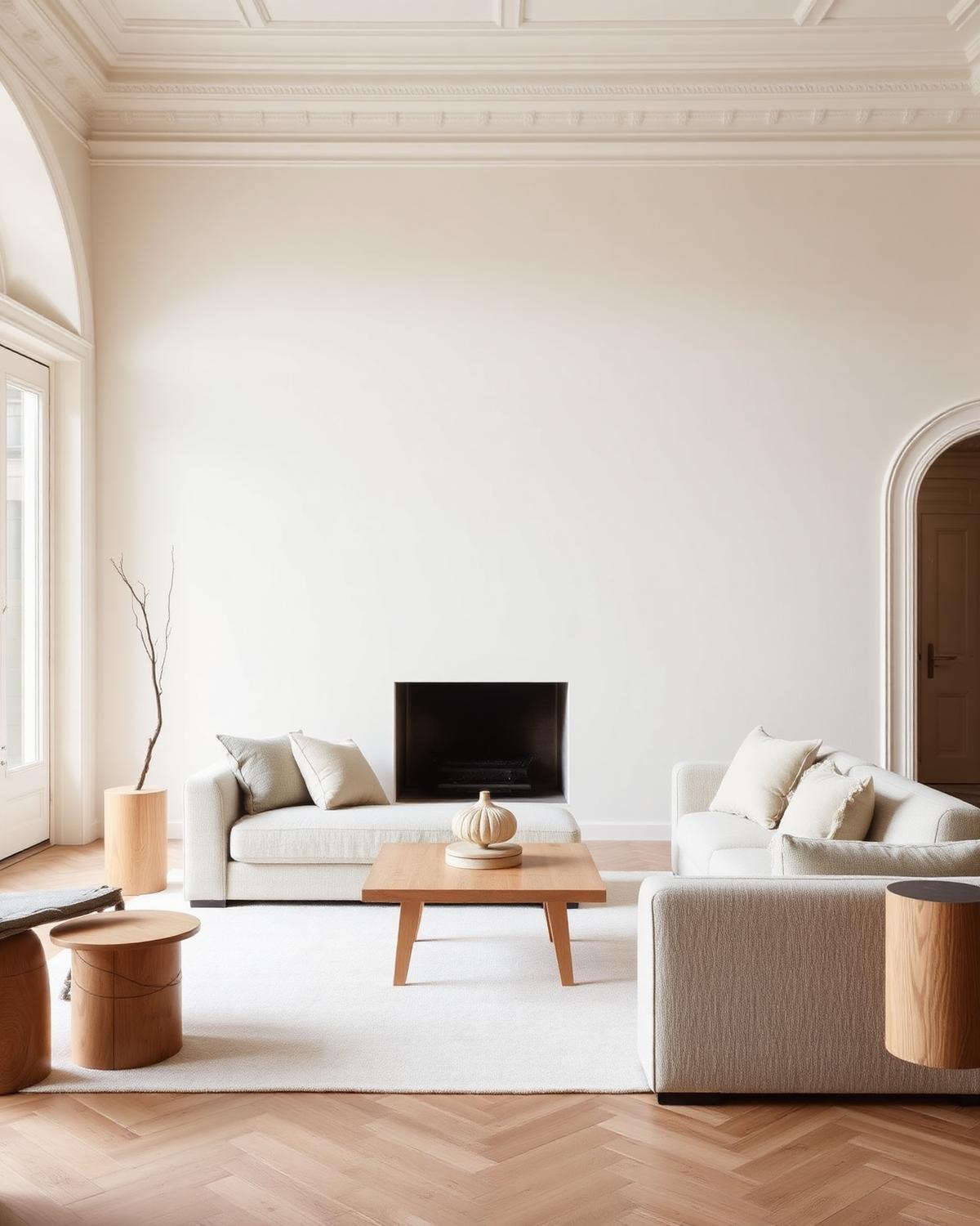 Living space of the Maitama Duplex