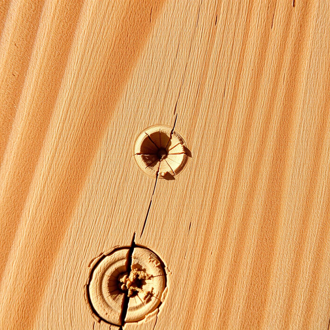 Smoked oak detail